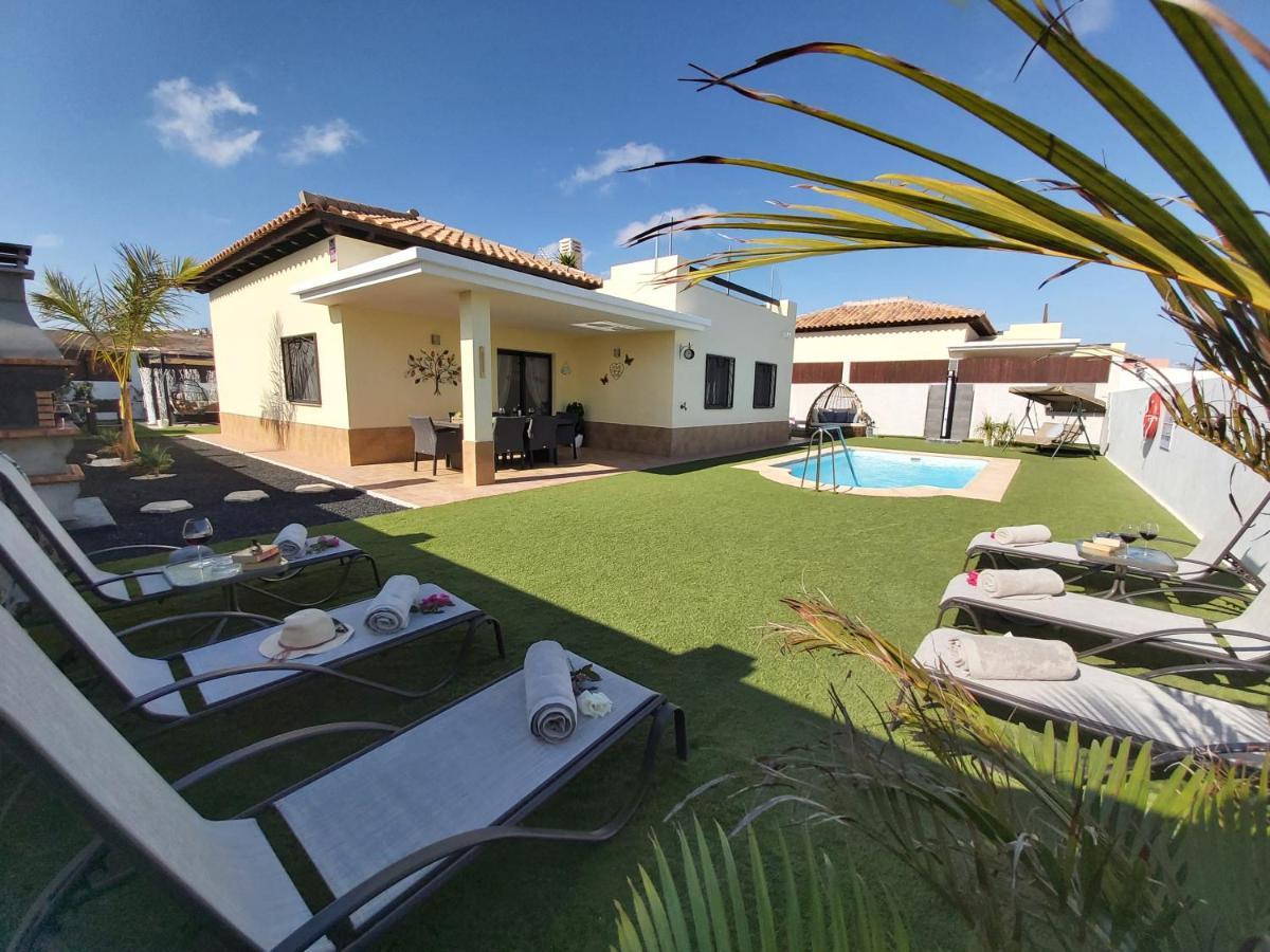 Villa Thais, Private Heated Pool, Ideal For Your Holidays In Caleta De Fuste Buitenkant foto